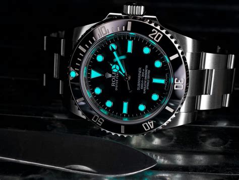 rolex 116000 lume|Rolex chromalight timeline.